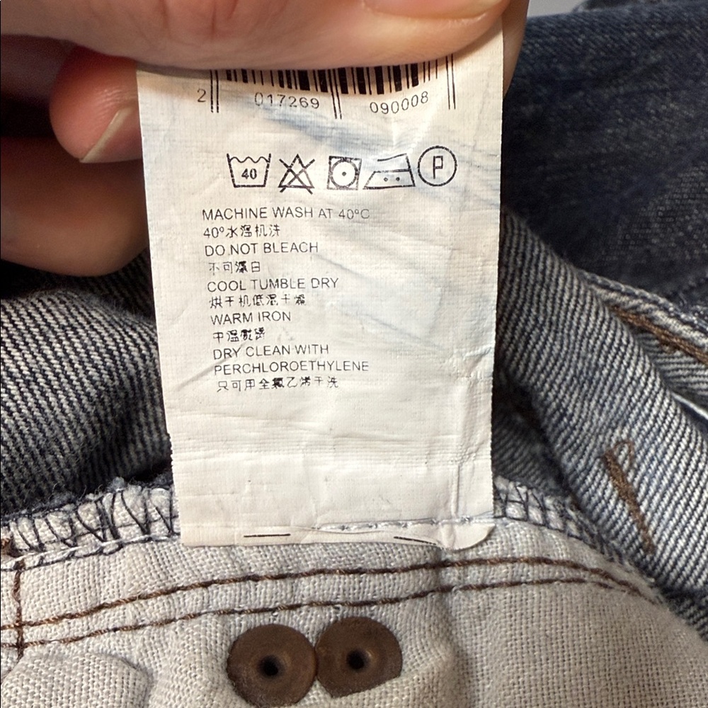 72 Denim by Venezia Women’s Size 33 Blue Straight Leg Jeans - Picture 8 of 9